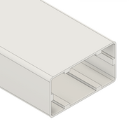 MODULAR SOLUTIONS EXTRUDED PROFILE&lt;br&gt;95MM X 50MM PROFILE SLEAVE FOR 45MM X 90MM PROFILE, CUT TO THE LENGTH OF 1000 MM
